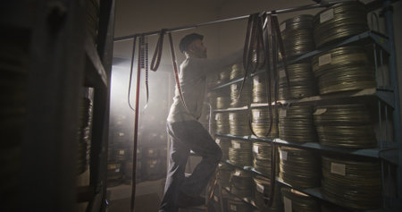 Media Stocking within a Film Archive Bringing Nostalgia and History to Life in Cinema