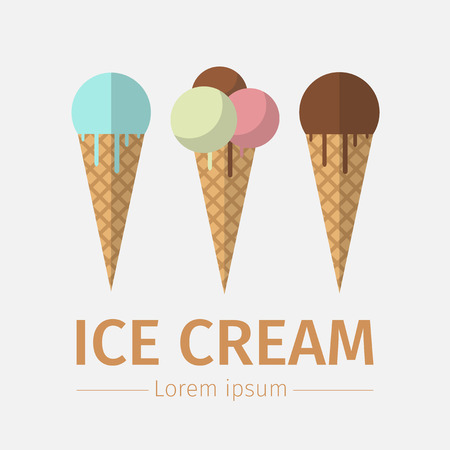 Ice Cream iconのイラスト素材