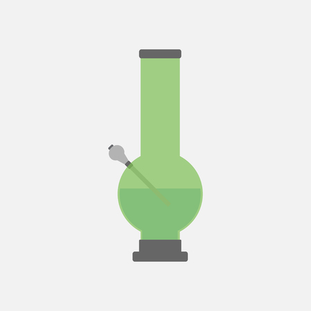 Bong for smoking iconのイラスト素材