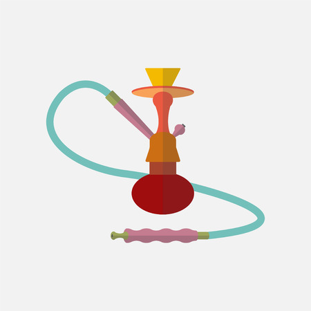 Hookah icon. Vector illustration.のイラスト素材