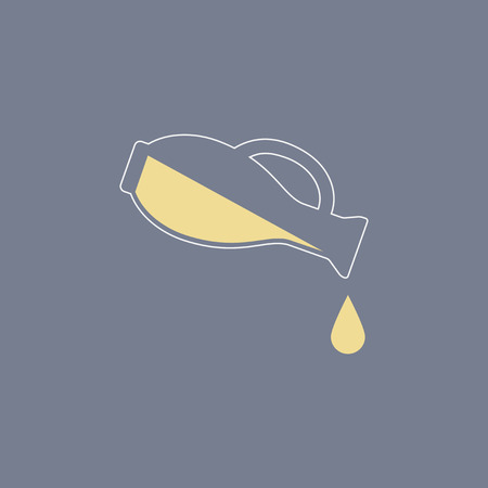 Vector Oil Glassのイラスト素材