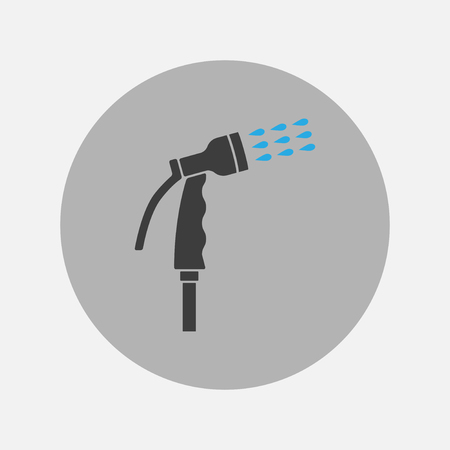 Spray gun icon. Watering equipmentのイラスト素材
