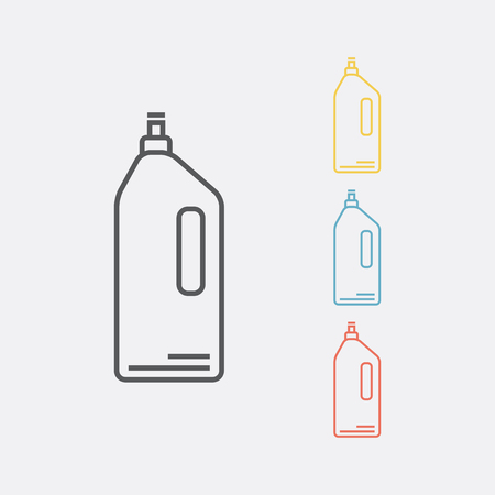 Detergents iconのイラスト素材