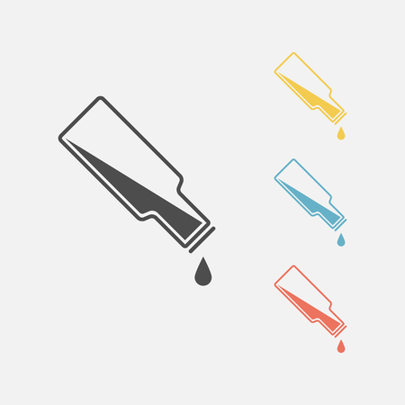 farmer line iconのイラスト素材