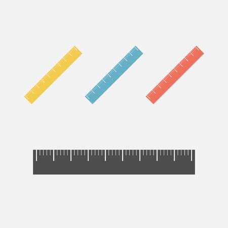 The ruler icon.の写真素材