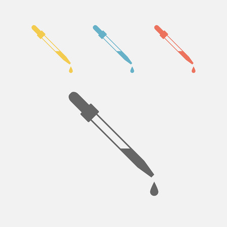 Pipette icon. Vector sign illustrationのイラスト素材