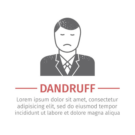 Dandruffのイラスト素材