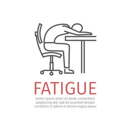 Fatigueのイラスト素材