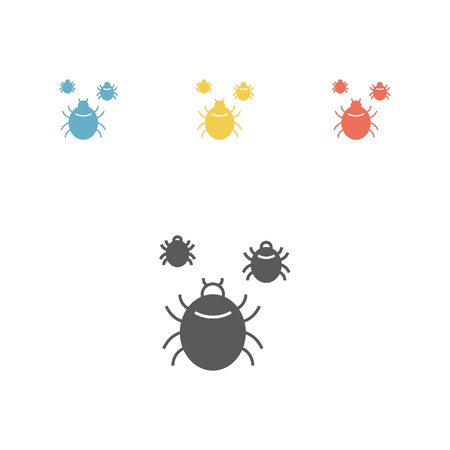 Mite icon. Vector illustration.のイラスト素材