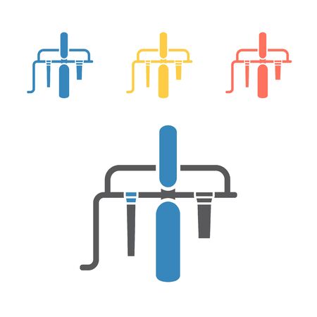 Water purification icons, filters sign. Vector signs for web graphics.のイラスト素材