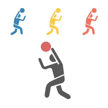 basketball icon icon. Vector signs for web graphicsのイラスト素材