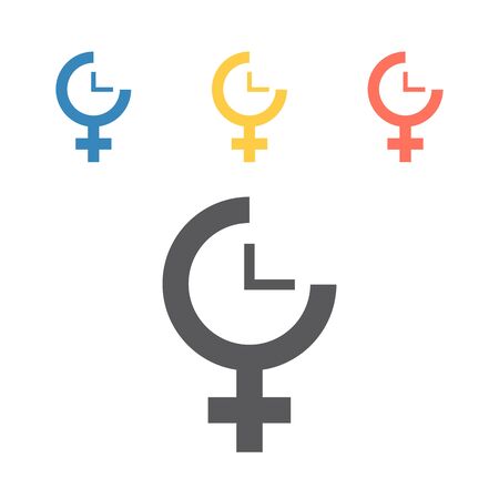 Menopause icon. Vector signs for web graphicsのイラスト素材