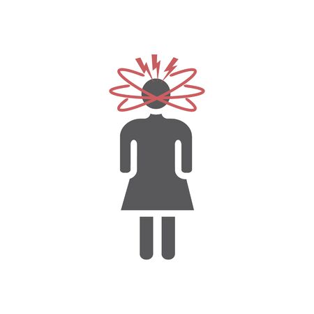 Menopause icon. Vector signs for web graphics.のイラスト素材