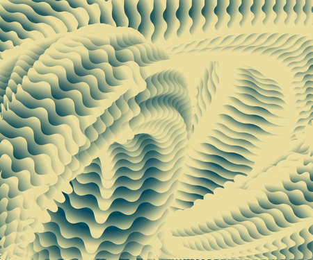 Backbone wave abstract, with bright color, great for design material,のイラスト素材