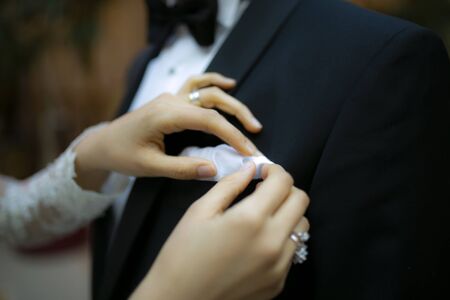 Bride and Groom Marriage iconの写真素材