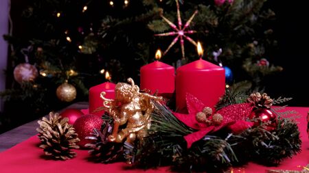 Concept of holidays and new year.
