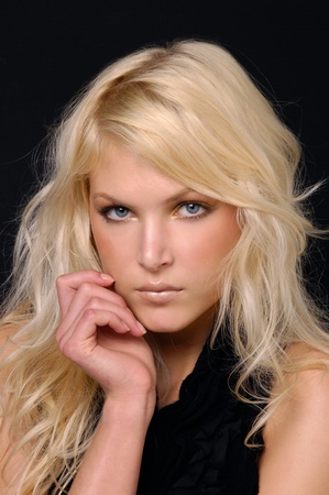 Close up young sexy model の写真素材