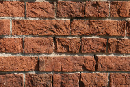 Old red brick wall texture. Architecture detail background.