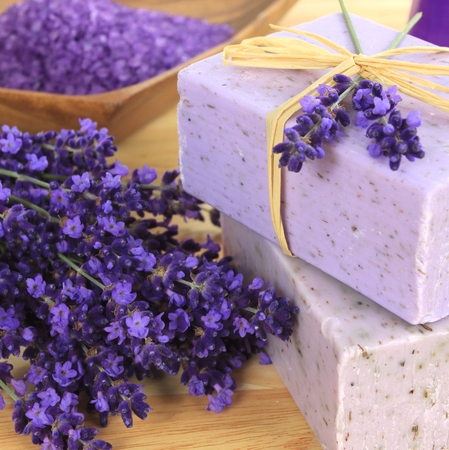 Lavender Spaの写真素材