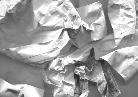 Wrinkled,smash paper. Very hight resolution. Geometric graffiti abstract background.の写真素材