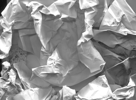 Wrinkled,smash paper. Very hight resolution. Geometric graffiti abstract background.の写真素材