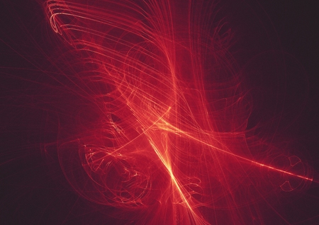 abstract glowing digital fractal light design backgroundの写真素材