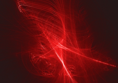 abstract glowing digital fractal light design backgroundの写真素材