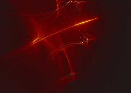 abstract glowing digital fractal light design backgroundの写真素材