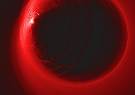 abstract glowing digital fractal light design backgroundの写真素材
