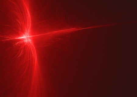 abstract fractal glow light art design background.の写真素材