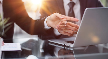 business people making a deal document legal and litigation advisory service concept.の写真素材