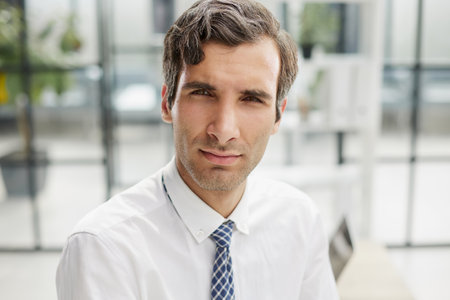 Boss, ceo and professional business owner, proud senior director at law firmの写真素材