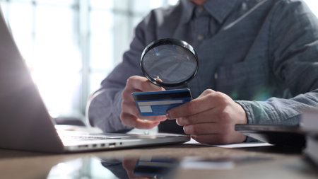 Checking the plastic card number