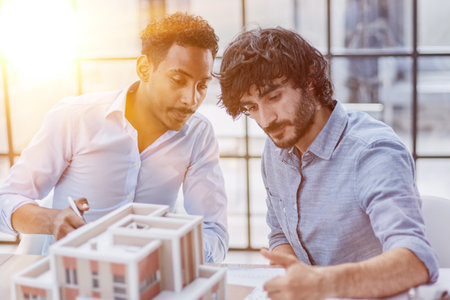 Corporate Collaboration: Professional Teamwork in Office Meeting