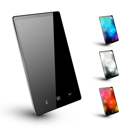 Modern smartphone 5  No backgroundのイラスト素材