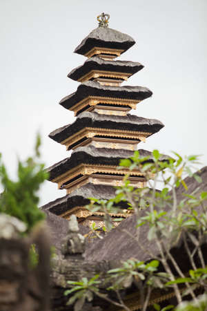 View of Mother Temple in Besakih in Bali, Indonesiaのeditorial素材