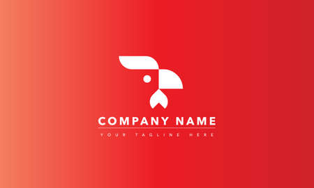 C OR COCK OR HEN abstract monogram vector letter mark logo templateのイラスト素材