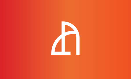 CA OR AC abstract monogram vector letter mark logo templateのイラスト素材