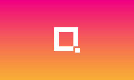 q abstract monogram vector letter mark fashion sports logo templateのイラスト素材