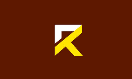 tr or rt abstract monogram vector letter mark brand fashion sports logo templateのイラスト素材