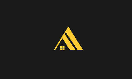 a abstract monogram vector letter mark brand fashion sports logo templateのイラスト素材
