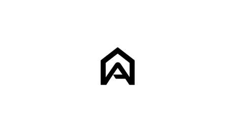 a abstract monogram vector letter mark brand fashion sports logo templateのイラスト素材