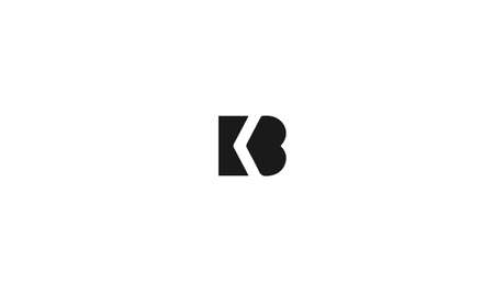 bk or kb abstract monogram vector letter mark brand fashion sports logo templateのイラスト素材