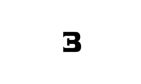 cb or bc abstract monogram vector letter mark brand fashion sports logo templateのイラスト素材