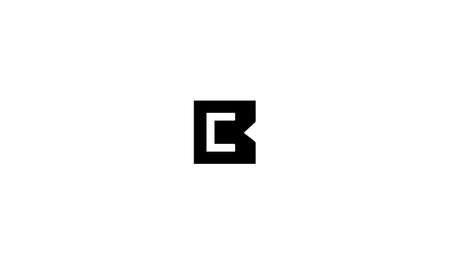 cb or bc abstract monogram vector letter mark brand fashion sports logo templateのイラスト素材