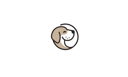 dog or d abstract monogram vector letter mark logo templateの写真素材