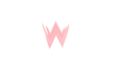 w or ww or two w abstract monogram vector letter mark brand fashion sports logo templateのイラスト素材