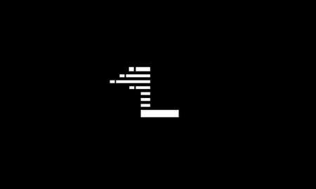 l abstract monogram vector letter mark brand fashion sports logo templateのイラスト素材