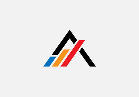 Real estate house vector monogram logo templateのイラスト素材