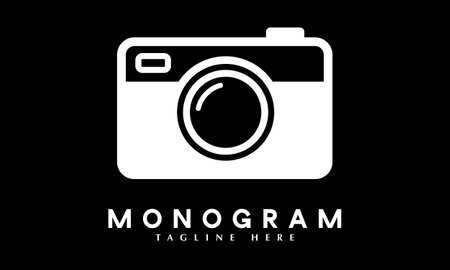 Camera Logo Design Vector. Photo Camera Icon Logo Vector Illustration.のイラスト素材